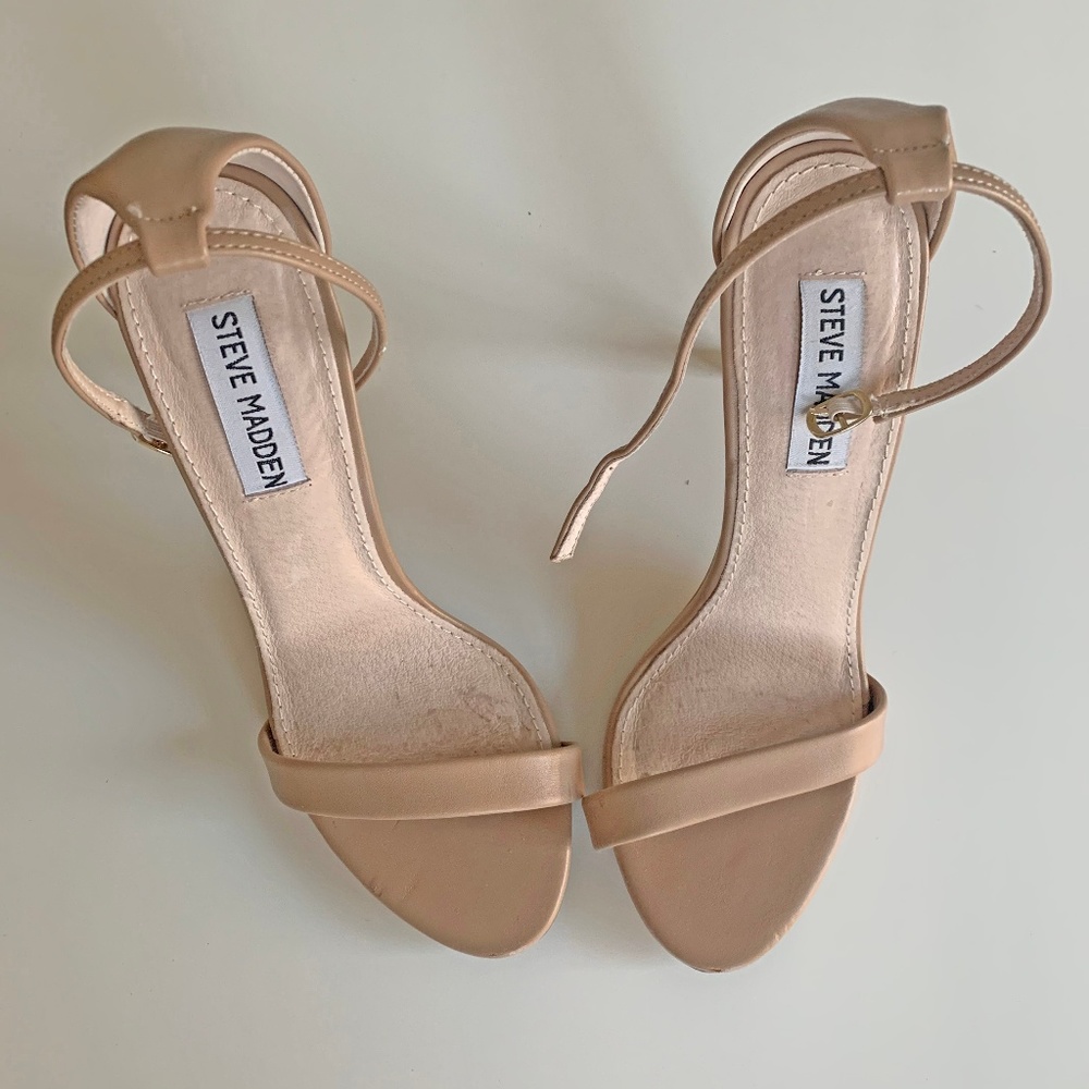 Beige Steve Madden Heels